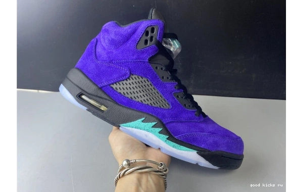 Alternate 136027-500 Air Jordan Grape Retro 5 136027-500 0328